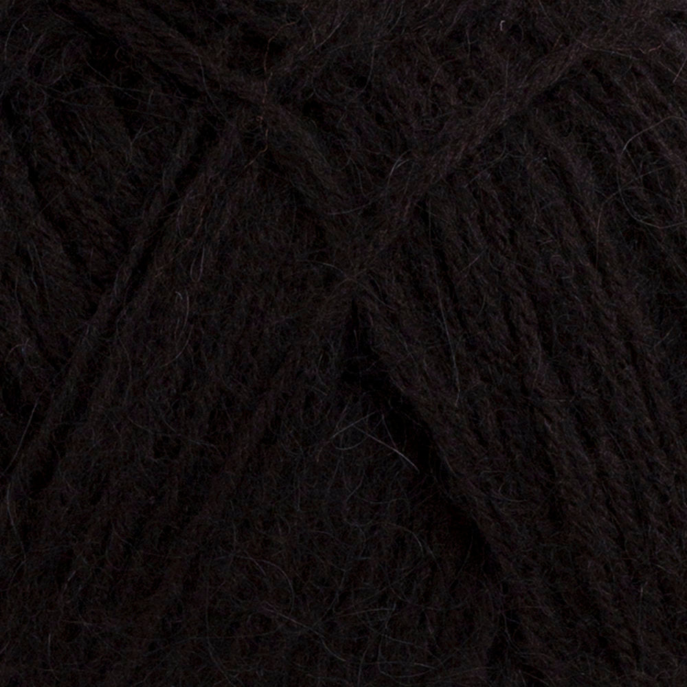 Kartopu Angora Natural Knitting Yarn, Black - K940