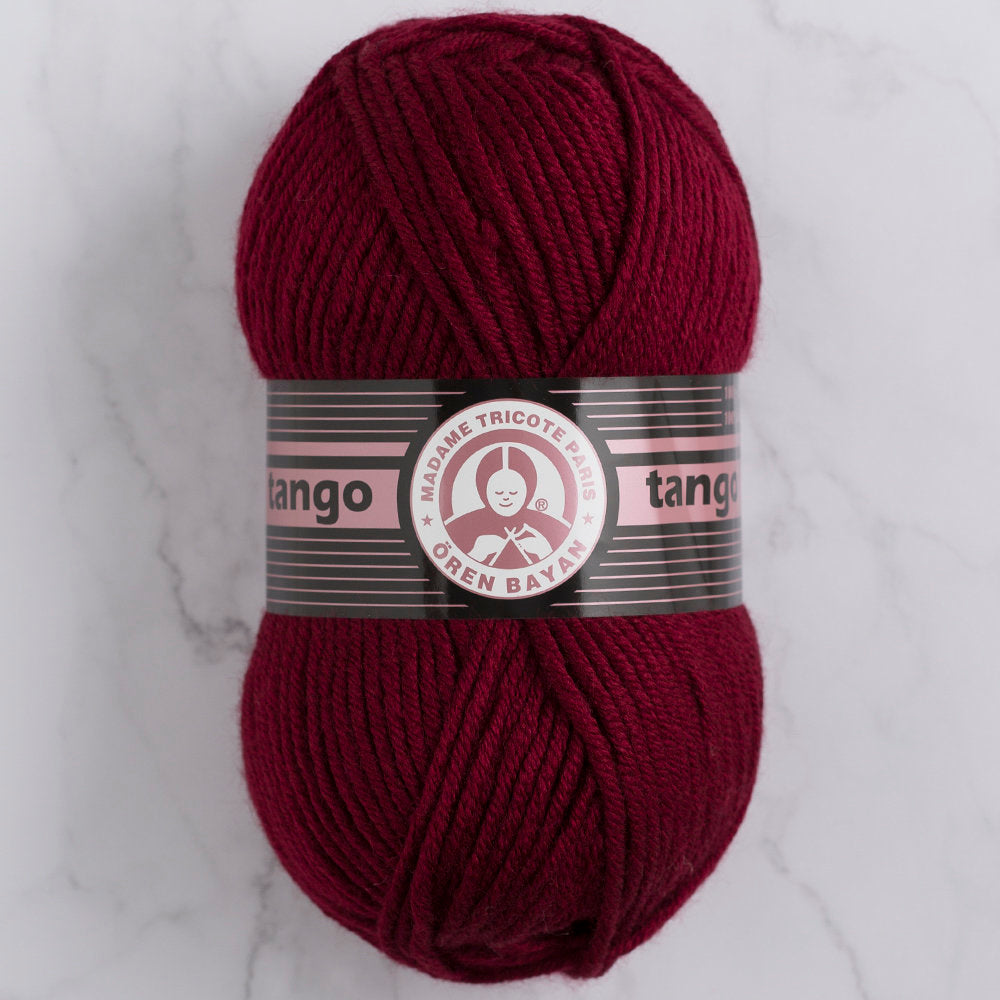 Madame Tricote Paris Tango/Tanja Knitting Yarn, Claret - 35-1771