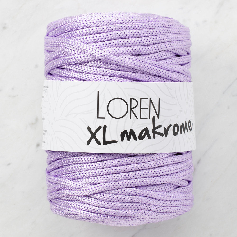 Loren XL Makrome Cord, Lilac - R037