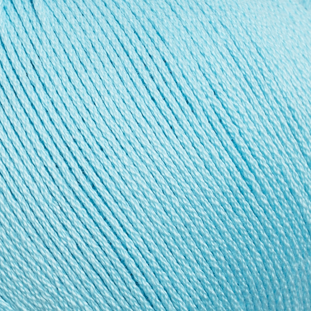 La Mia Lux Mercerized Cotton Yarn, Light Blue - 123