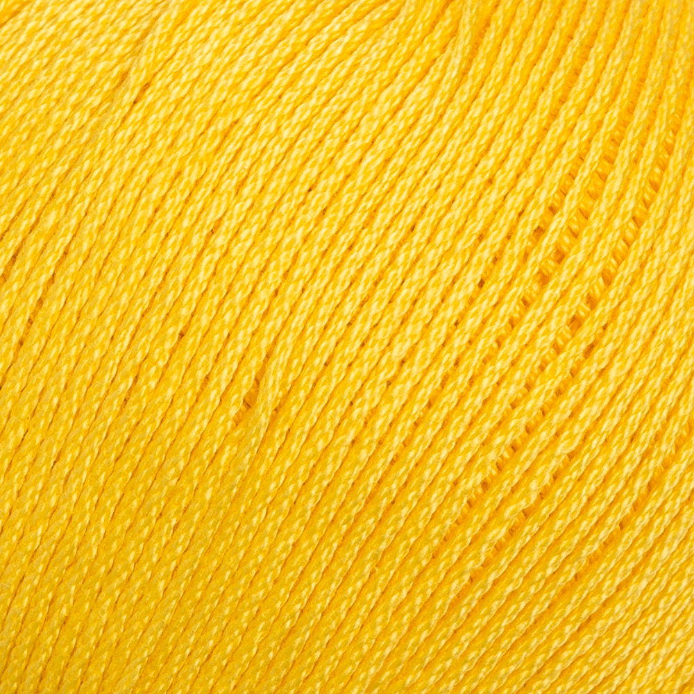 La Mia Lux Mercerized Cotton Yarn, Dark Yellow - 181