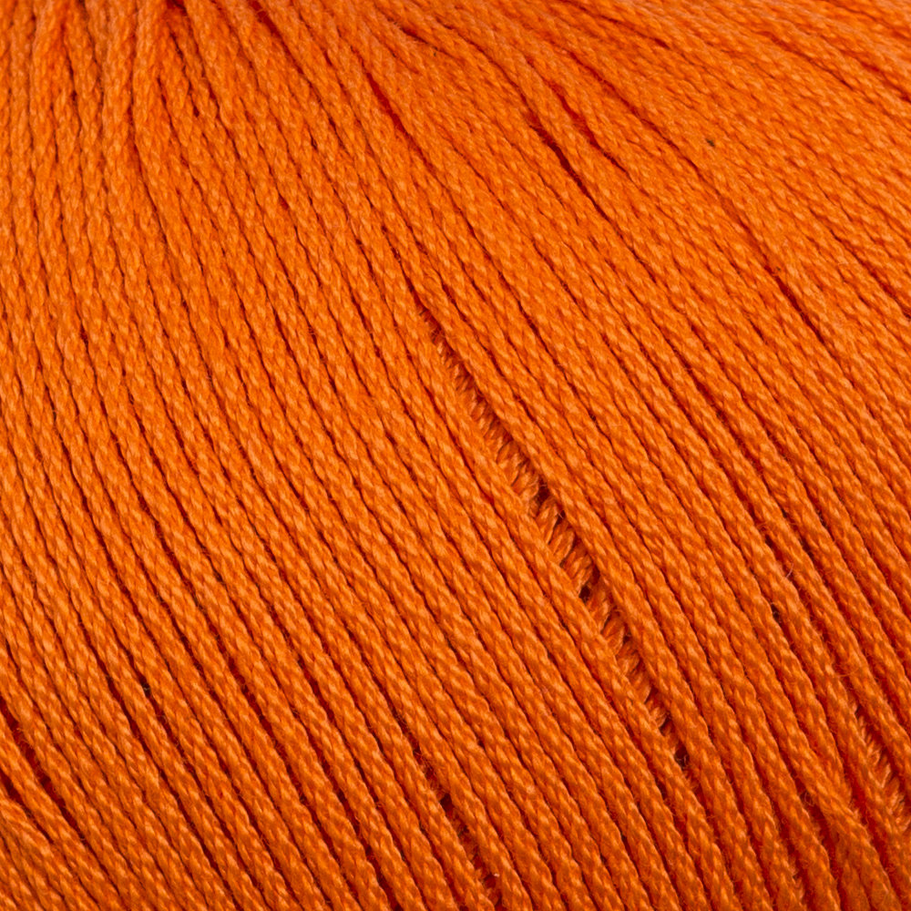 La Mia Lux Mercerized Cotton Yarn, Orange - 194