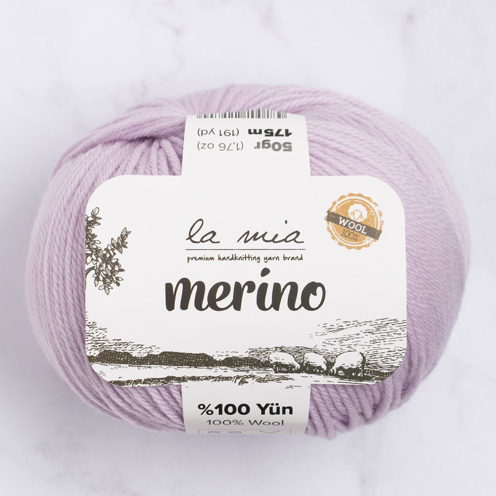 La Mia Merino Yarn, Lilac - L140