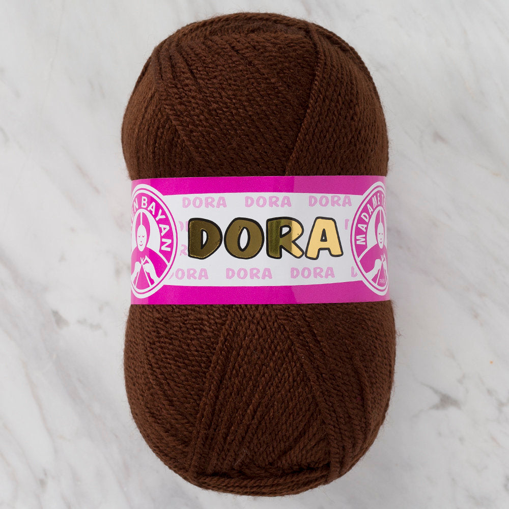 Madame Tricote Paris Dora Yarn, Brown - 083