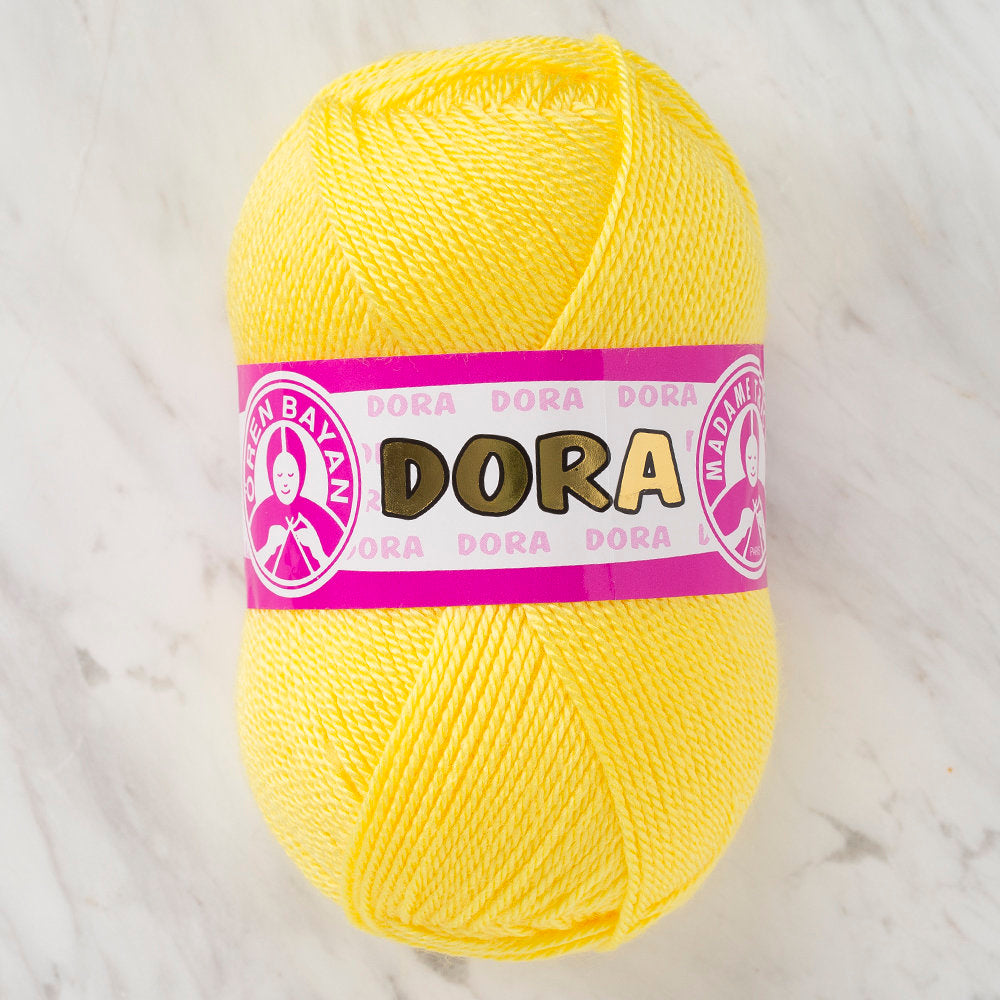 Madame Tricote Paris Dora Yarn, Yellow - 028