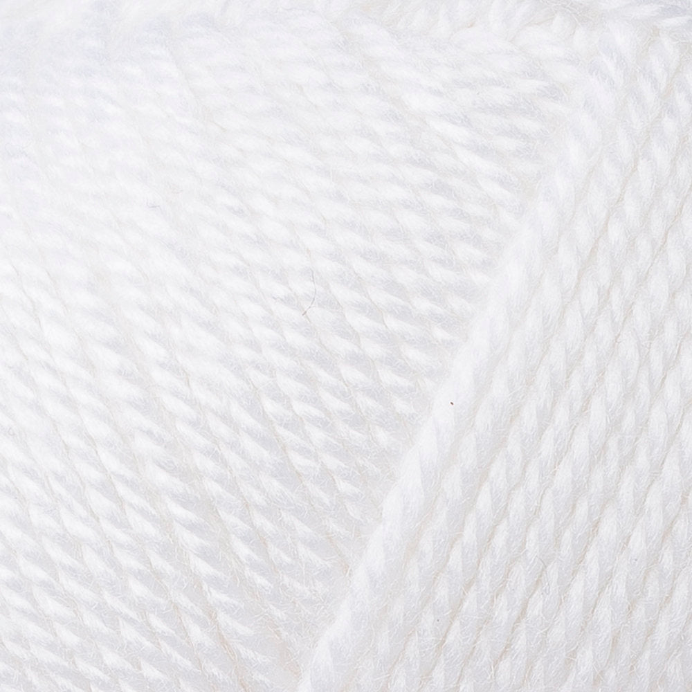 Madame Tricote Paris Dora Yarn, White - 100