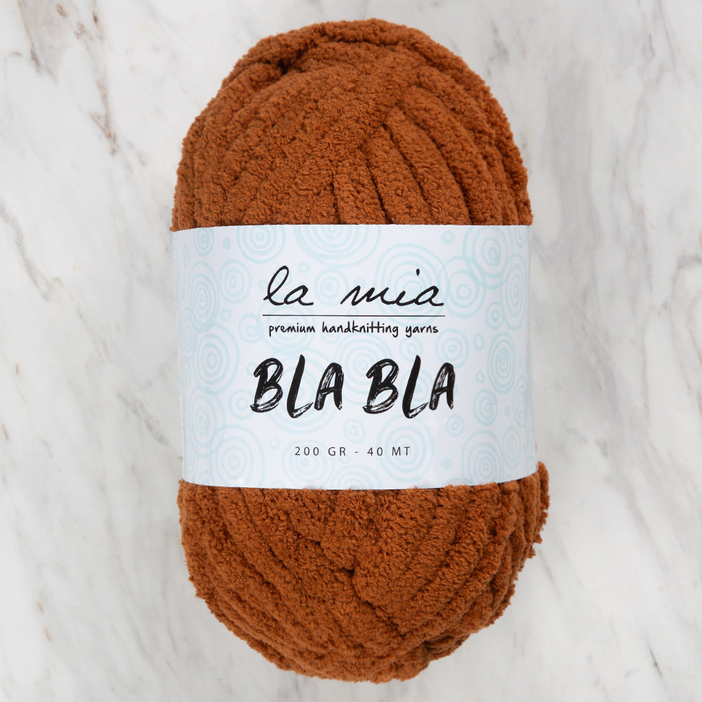 La Mia Bla Bla Hand Knitting Yarn ,Brick color LB007