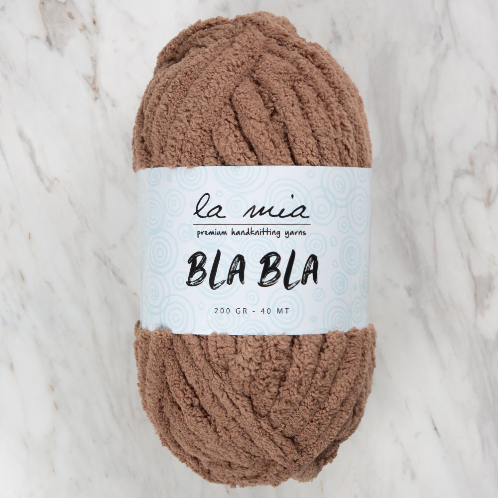 La Mia Bla Bla Hand Knitting Yarn ,Brown LB006