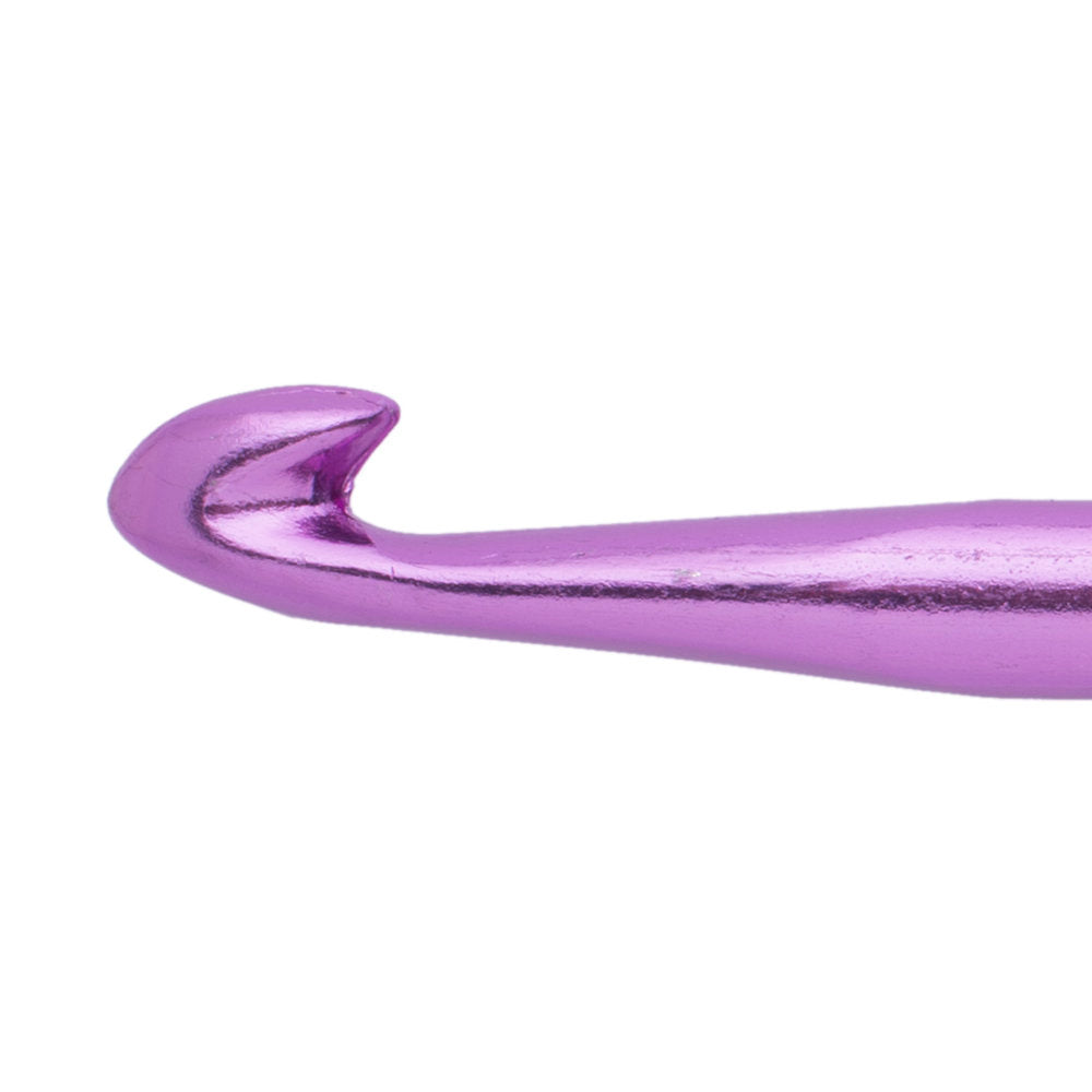 Kartopu 9 mm 15 cm Metal Crochet Hook, Purple