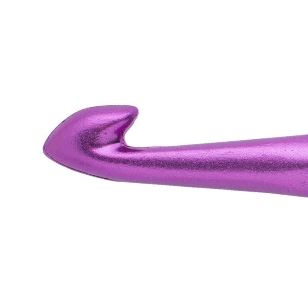 Kartopu 10 mm 15 cm Metal Crochet Hook, Purple