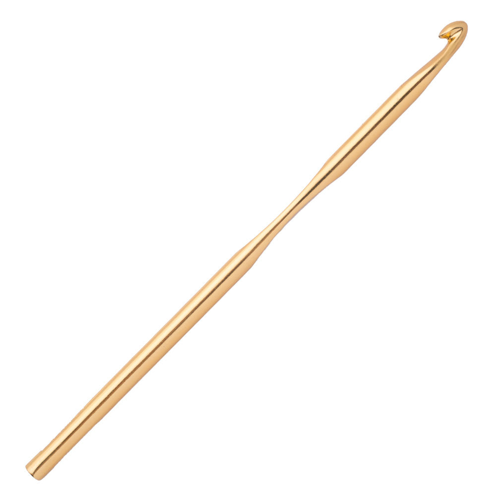 Kartopu 5 mm 15 cm Metal Crochet Hook, Gold