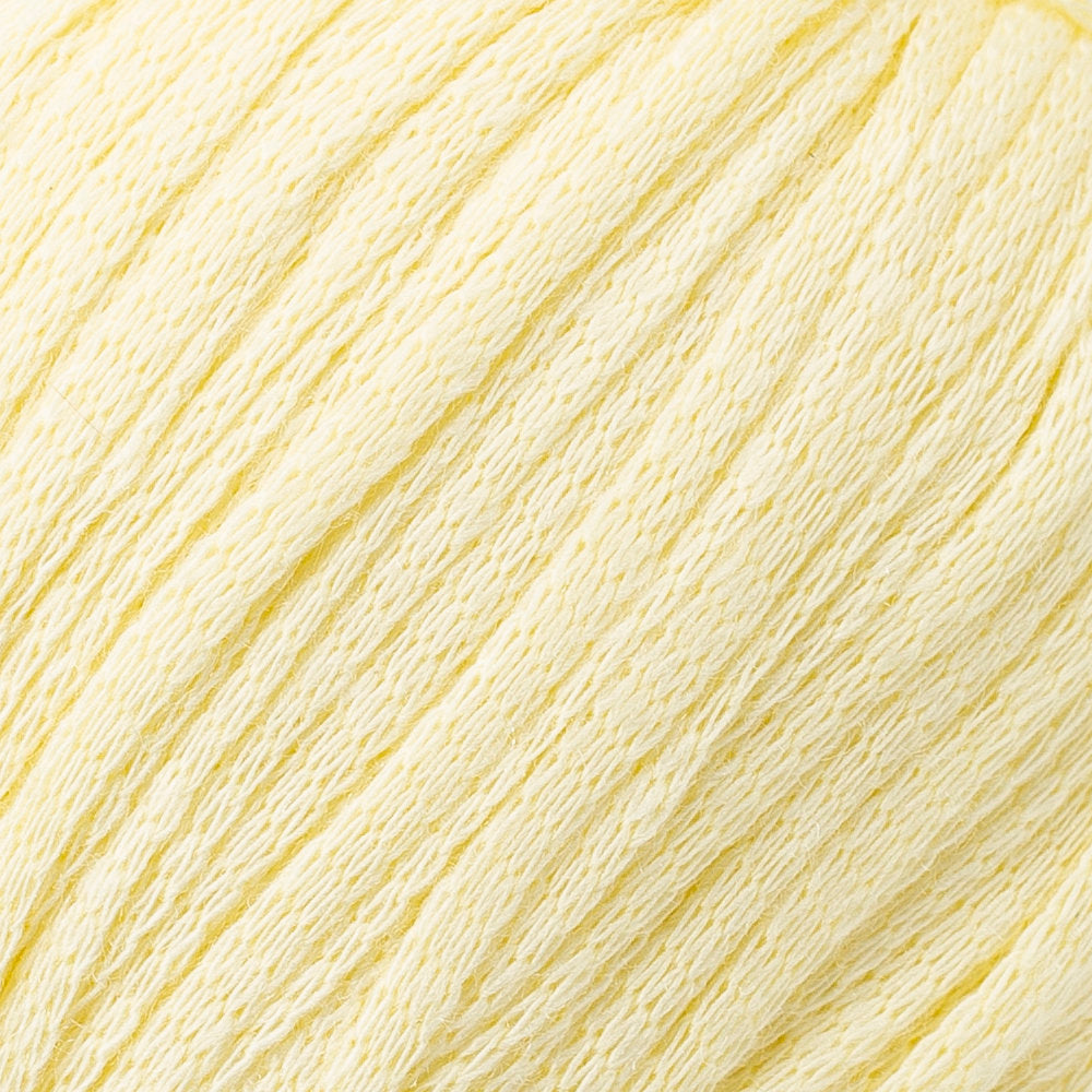 La Mia Fettucia  6 Skeins Yarn, Light Yellow - L028