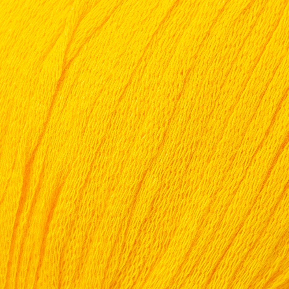 La Mia Fettucia 6 Skeins Yarn, Yellow - L003