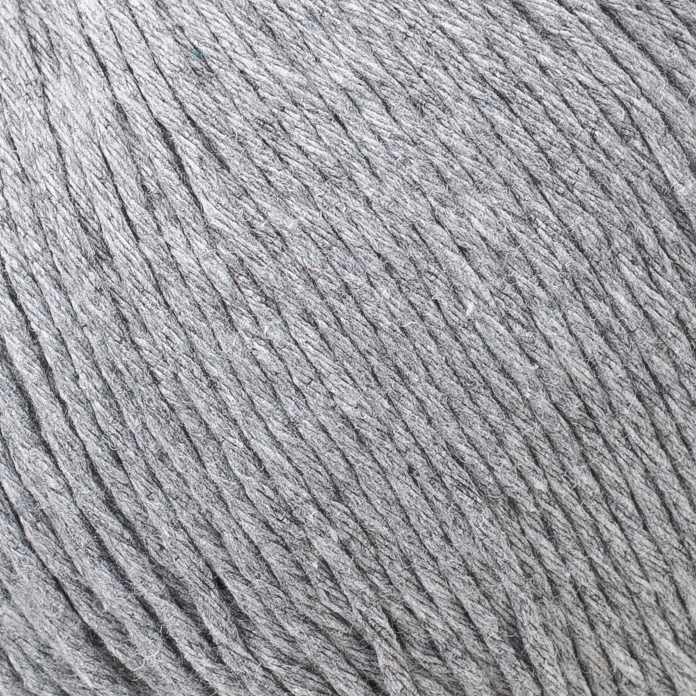 Loren Natural Cotton Yarn, Grey - R079