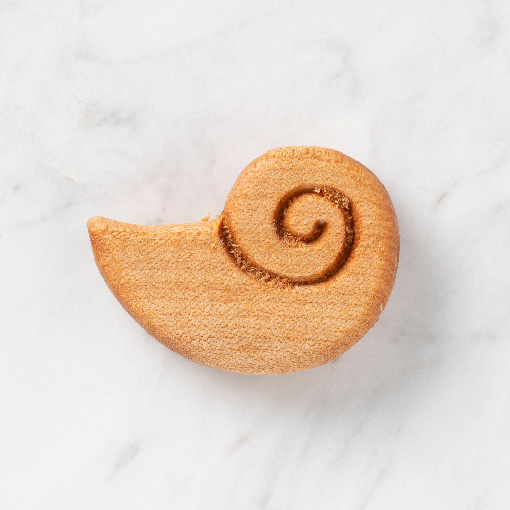 Hobi Baby Snail Shaped Organic Wooden Bead - FB001
