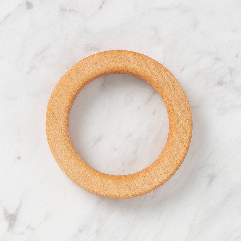 Hobi Baby Organic Wooden Teething Ring, Large