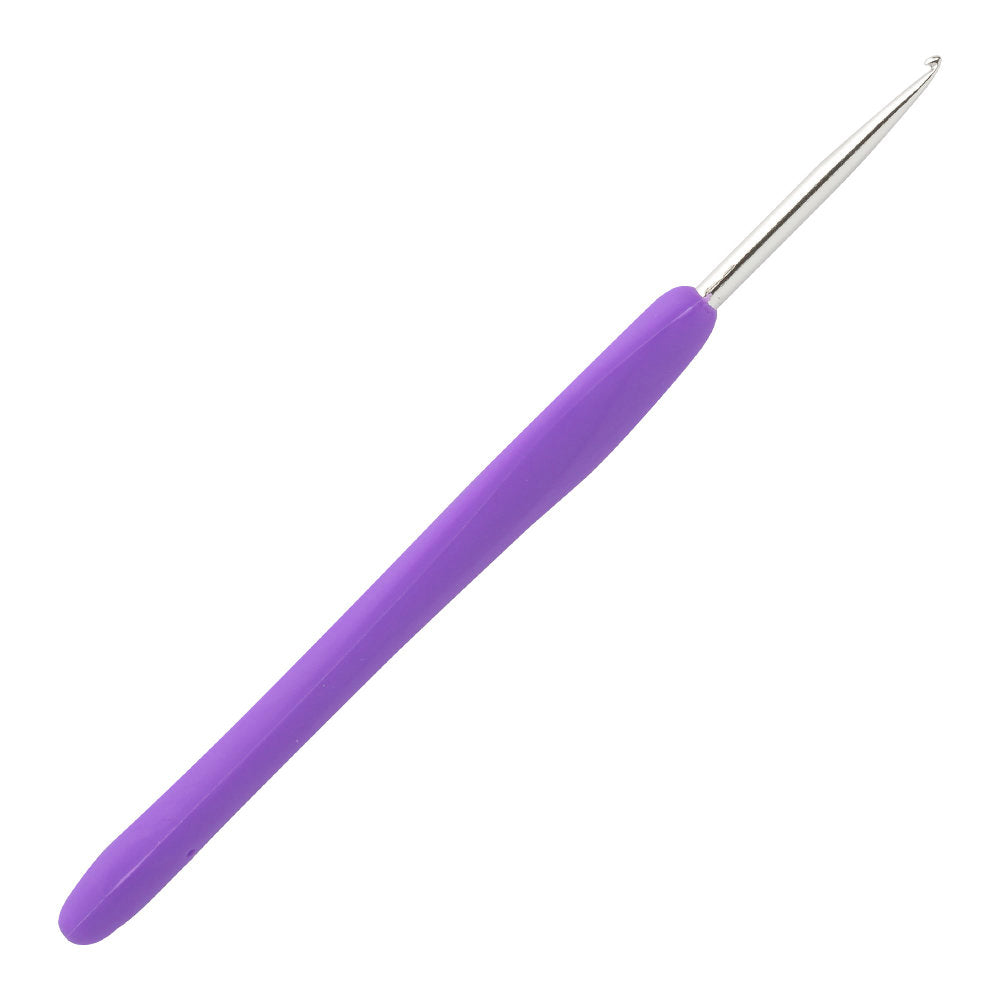 Loren 2 mm Soft Handled Crochet Hook, Purple