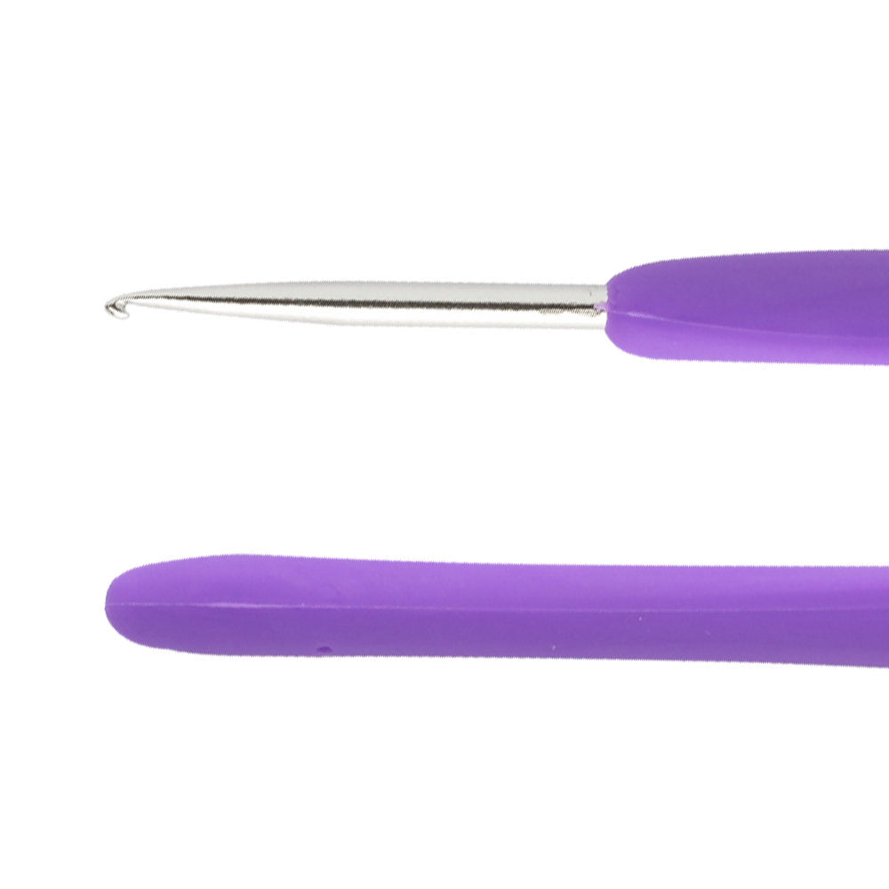 Loren 2 mm Soft Handled Crochet Hook, Purple