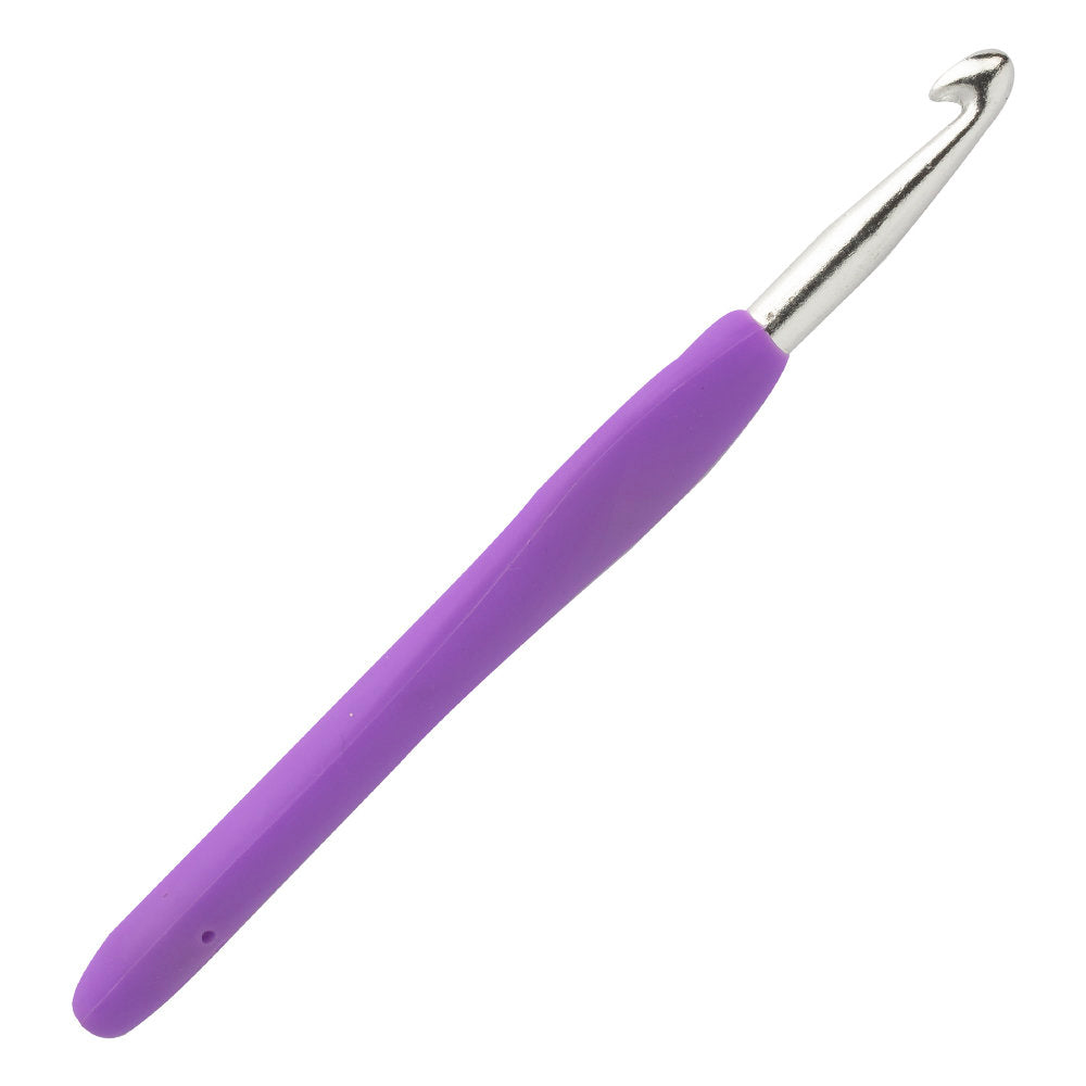 Loren 7 mm Soft Handled Crochet Hook, Purple