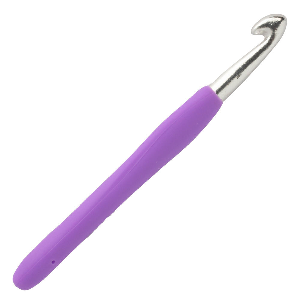 Loren 10 mm Soft Handled Crochet Hook, Purple