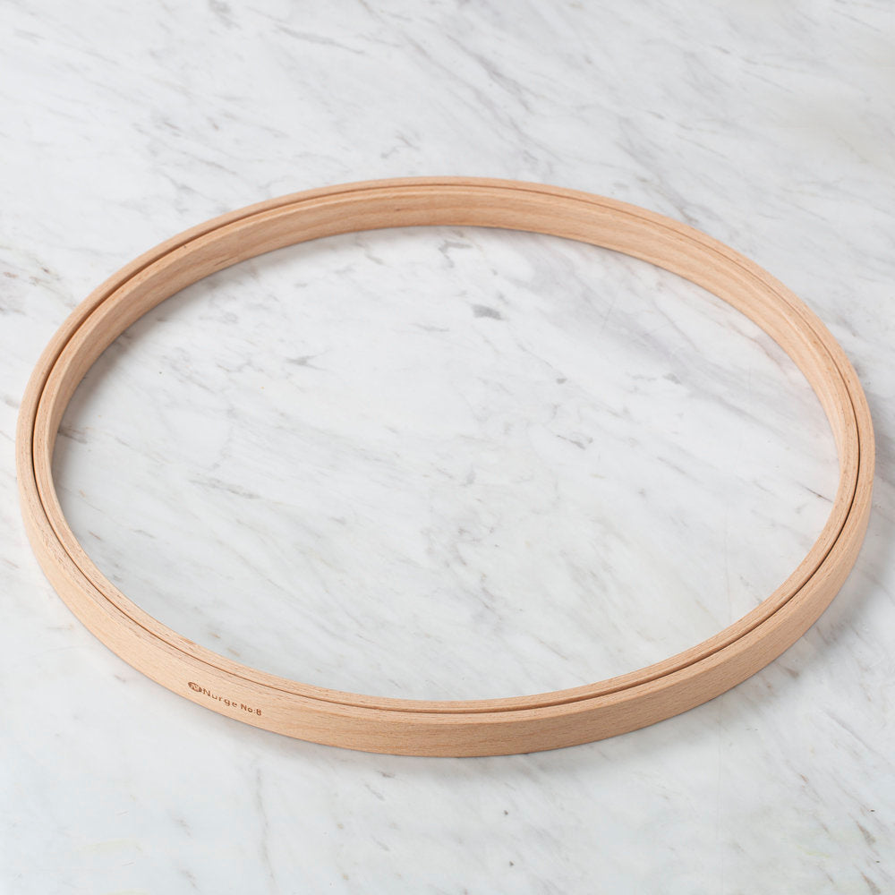 Nurge 16 mm Beech Wood Embroidery Hoop - No.8