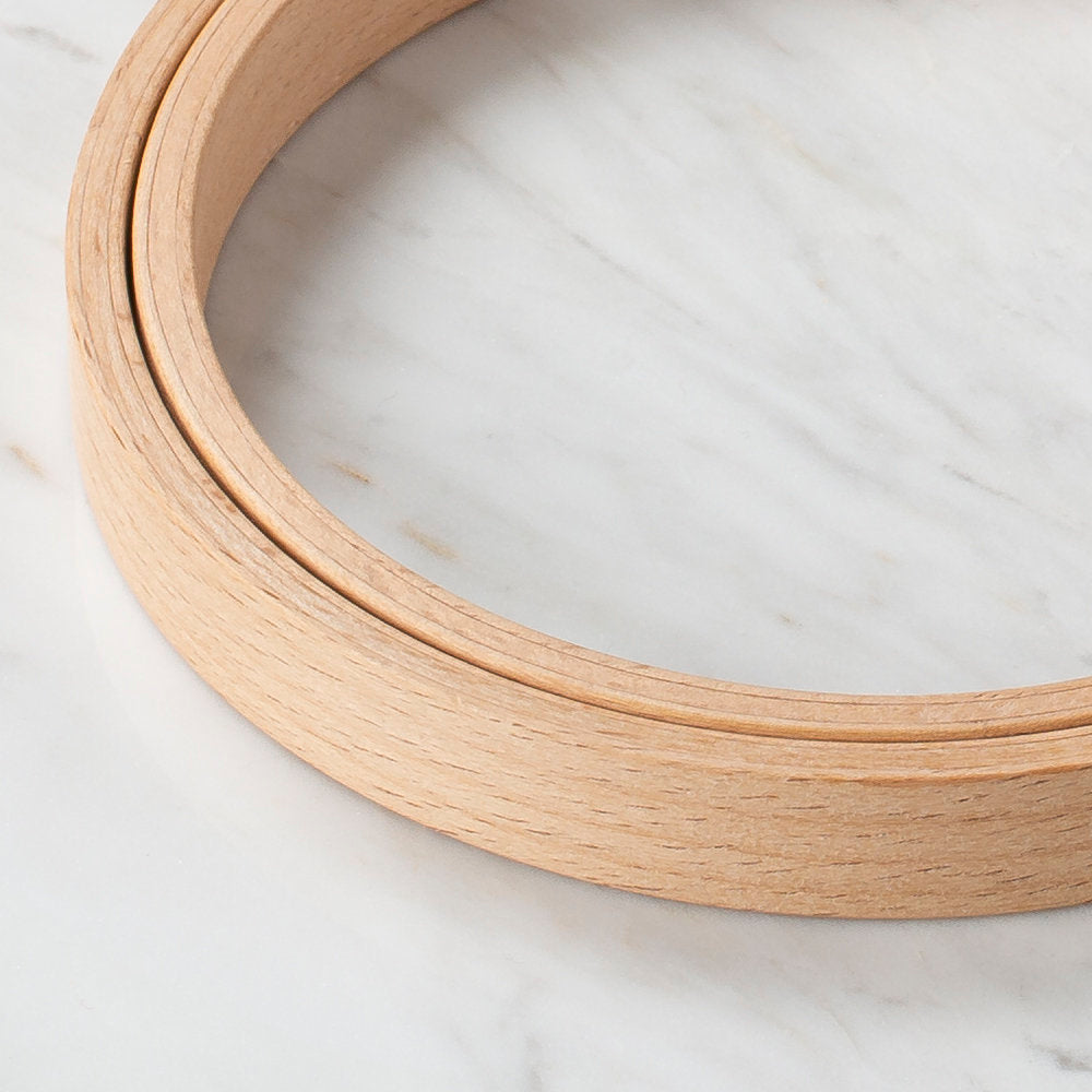 Nurge 16 mm Beech Wood Embroidery Hoop - No.2