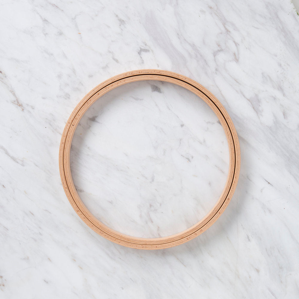 Nurge 16 mm Beech Wood Embroidery Hoop - No.4