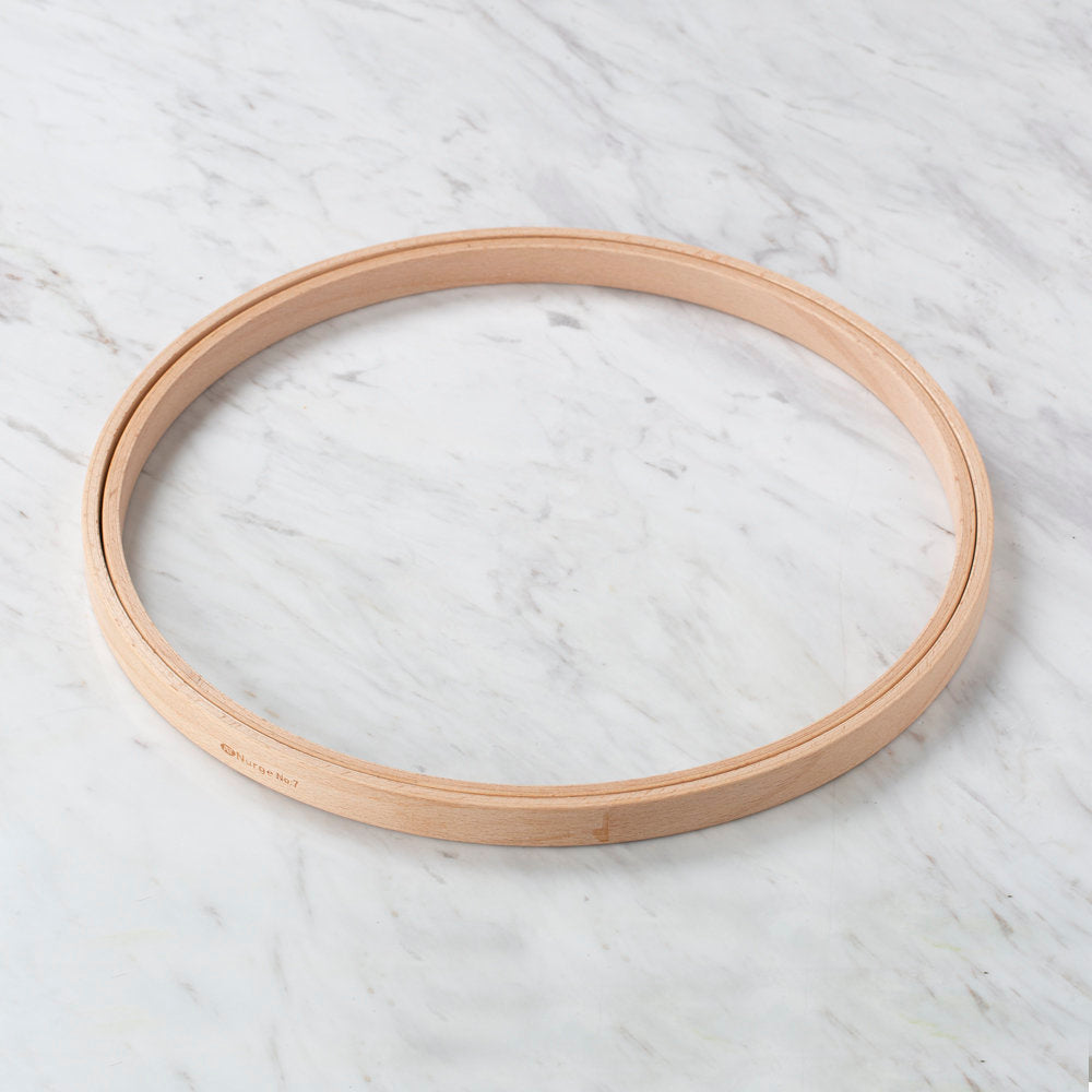 Nurge 16 mm Beech Wood Embroidery Hoop - No.7