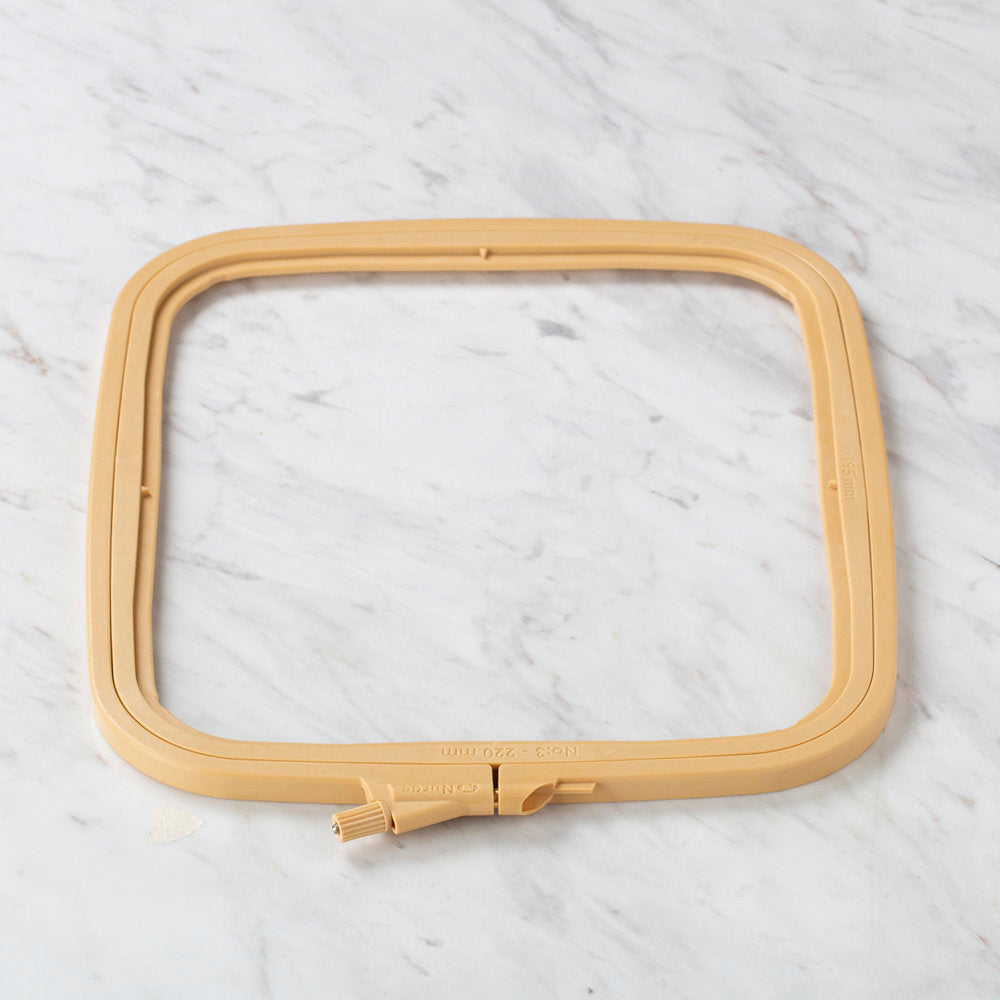 Nurge Adjustable Plastic Square Embroidery Hoop No.3