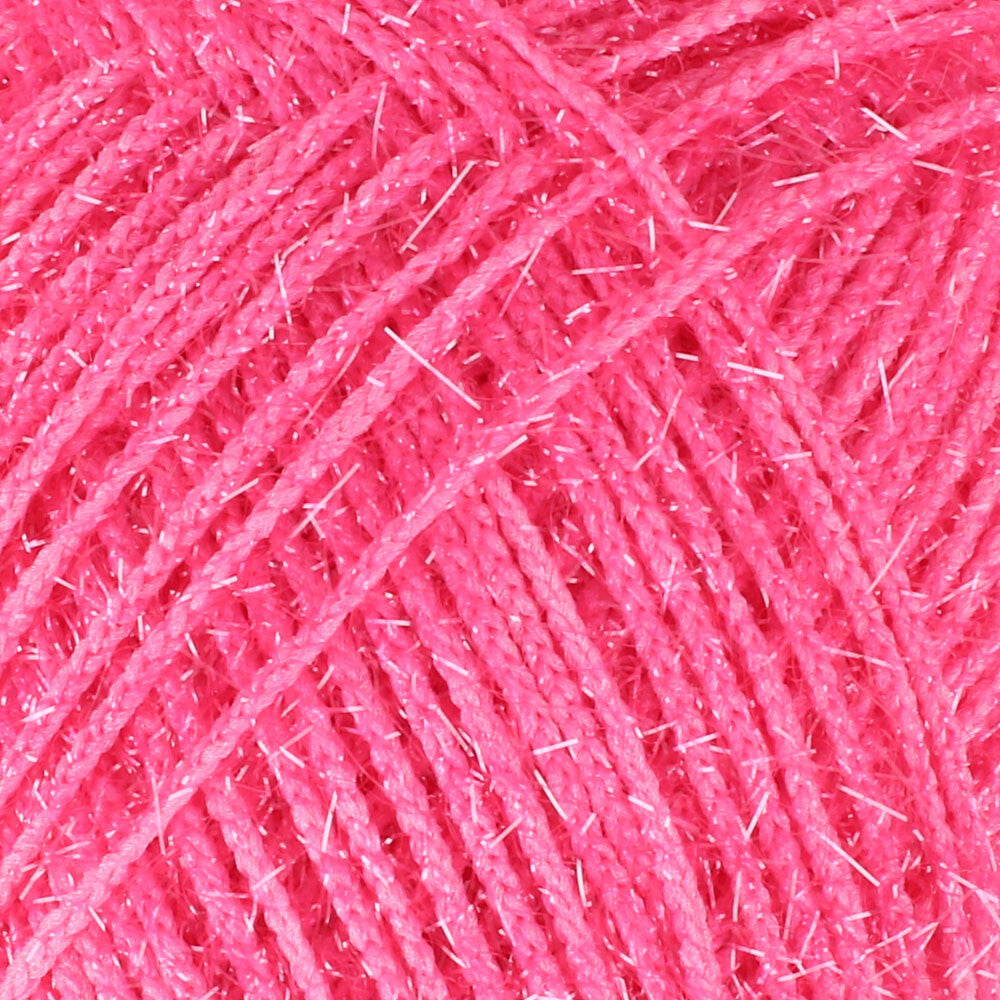 Loren Silver Knitting Yarn, Dark Pink - RS0016