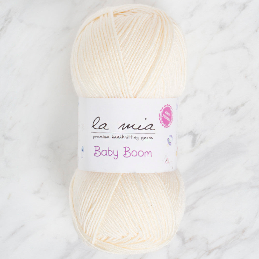 La Mia Baby Boom Yarn, Cream - 25