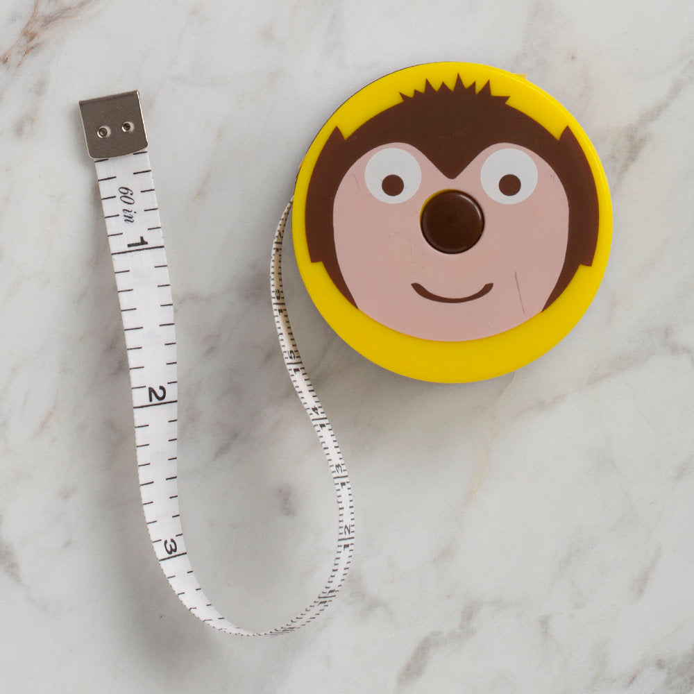 Loren Retractable Soft Tape Measure, Hedgehog