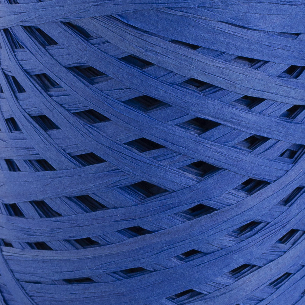 Loren Natural Raffia Paper Yarn, Saks Blue - 24