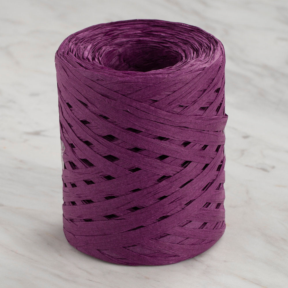 Loren Natural Raffia Paper Yarn, Purple - 41