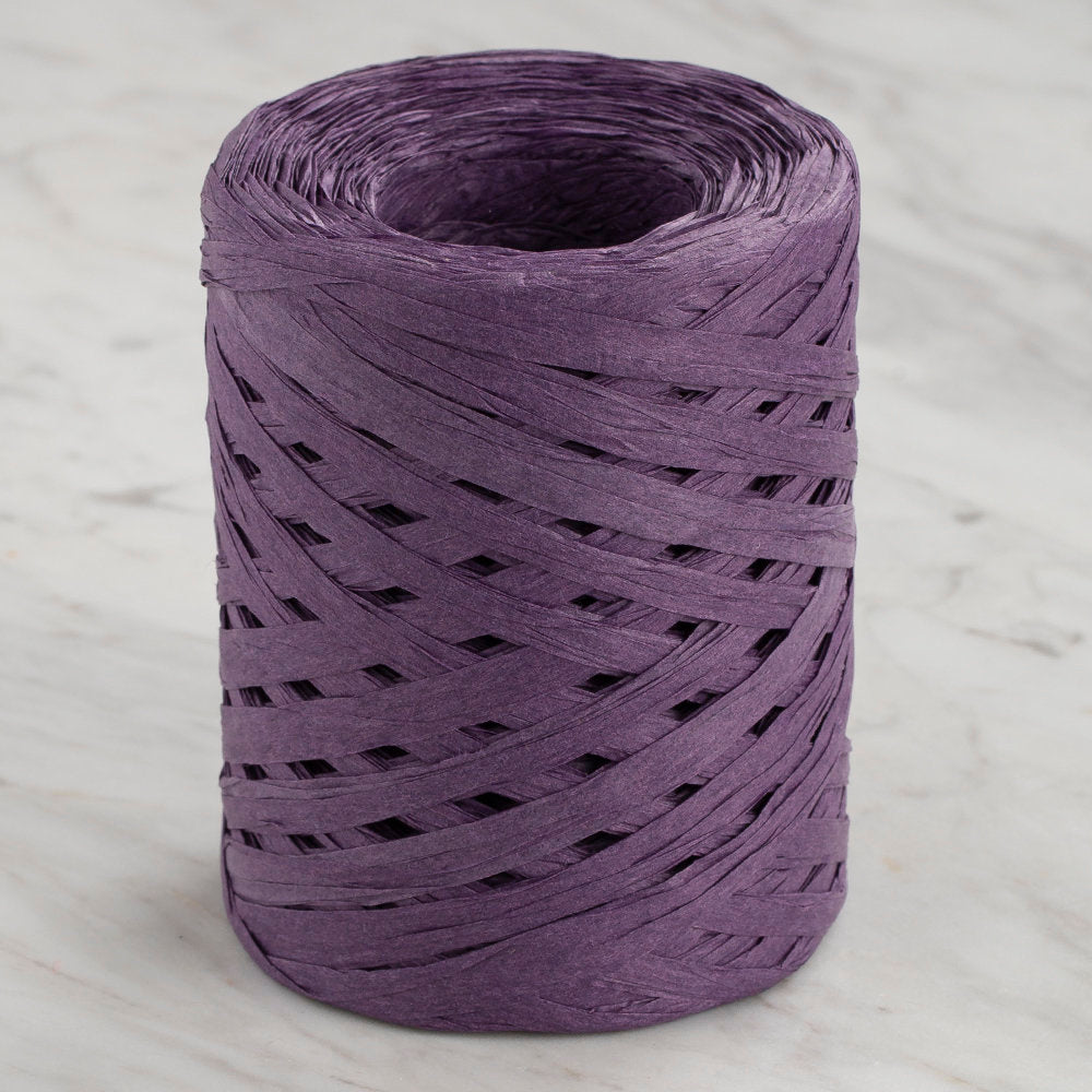 Loren Natural Raffia Paper Yarn, Purple - 42