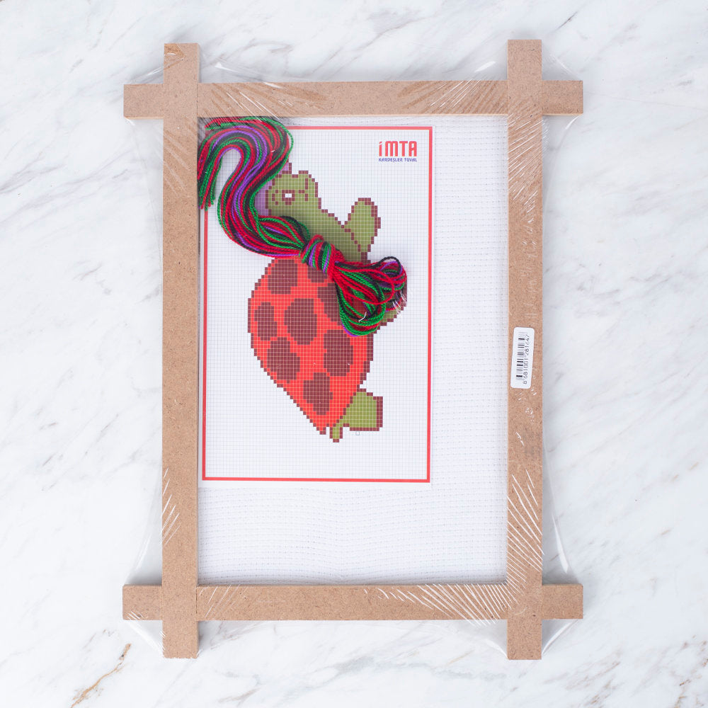 Loren Cross Stitch Kit - Turtle