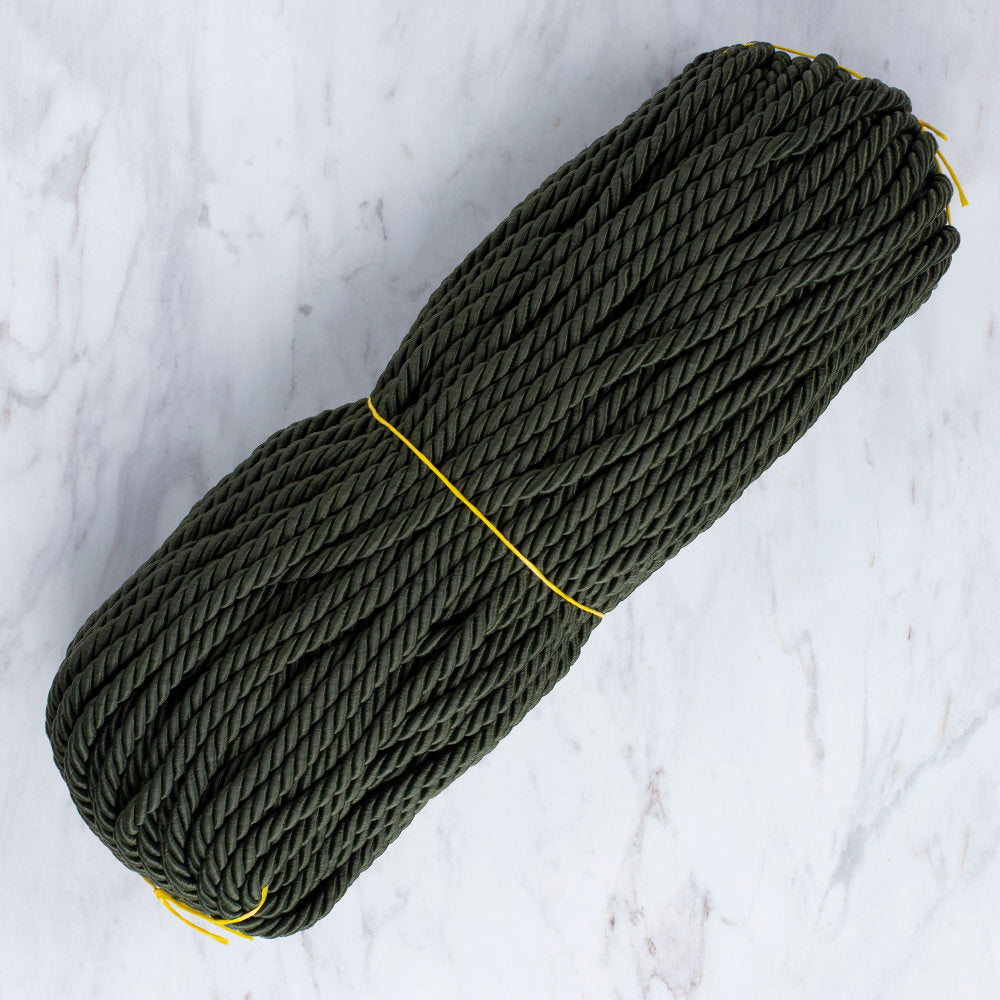 Loren 50mt Jute Cord - Khaki Green