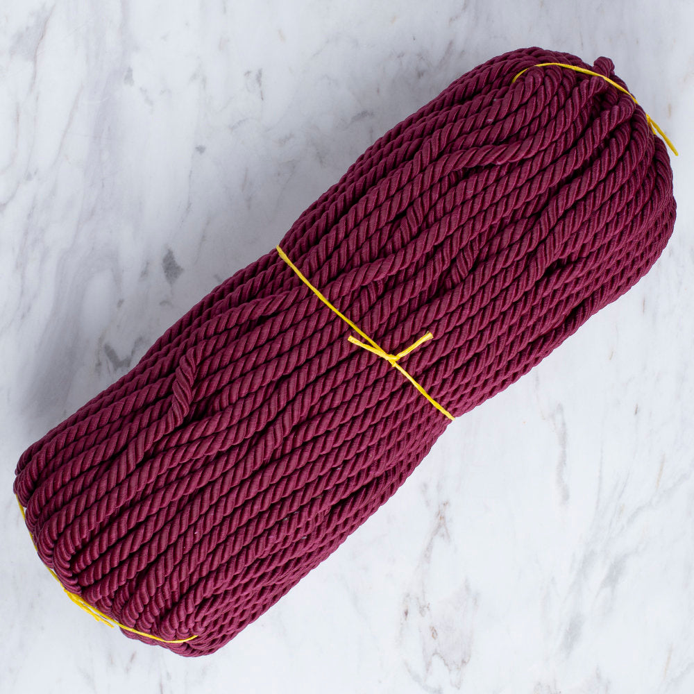 Loren 50mt Jute Cord - Plum