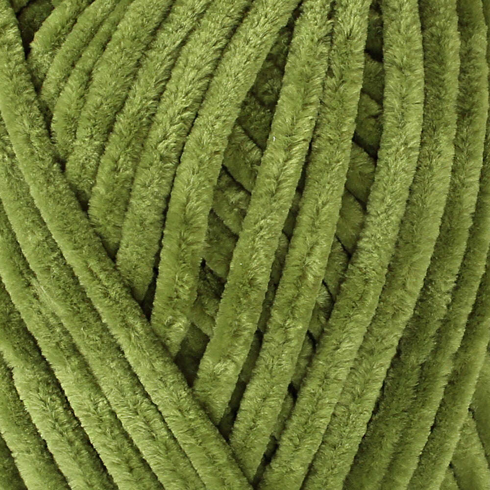 La Mia Mellow Chenille Yarn, Green - 932