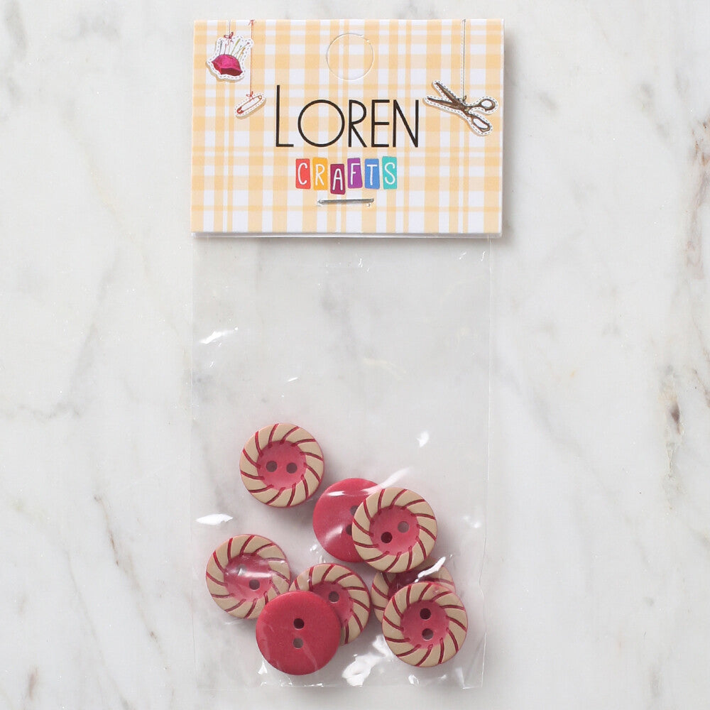 Loren Crafts 8 Pack Red - 354