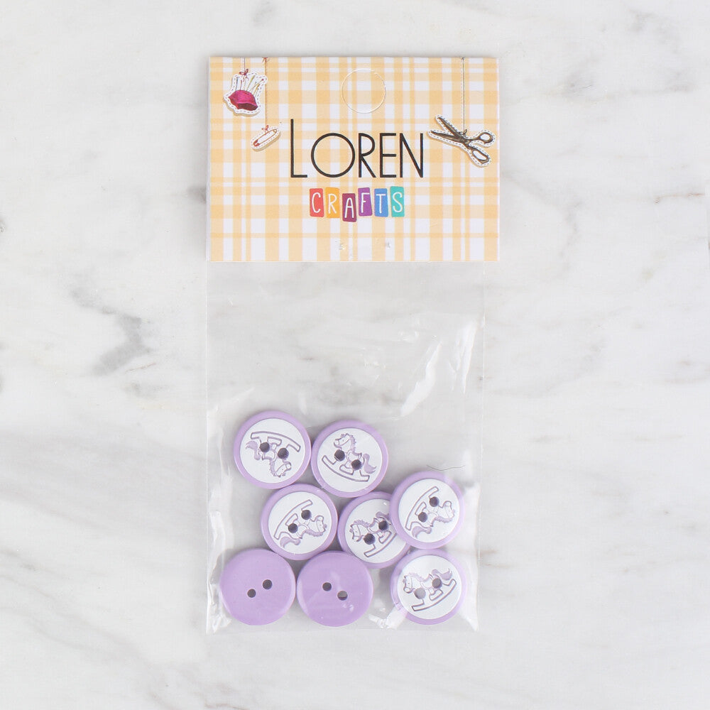 Loren Crafts 8 Pack Lilac - 498