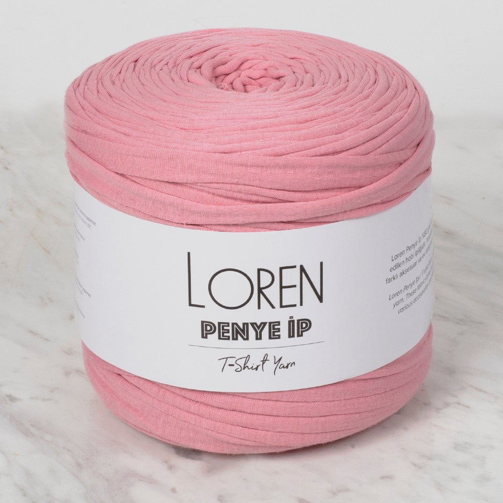 Loren T-Shirt Yarn, Pink - 49