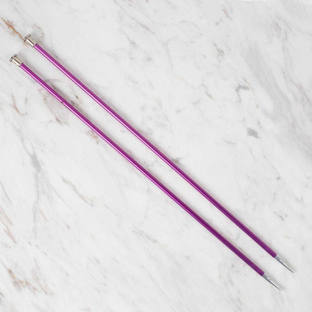 Loren Rythm Knitting Needle, Metal, 5mm, Purple