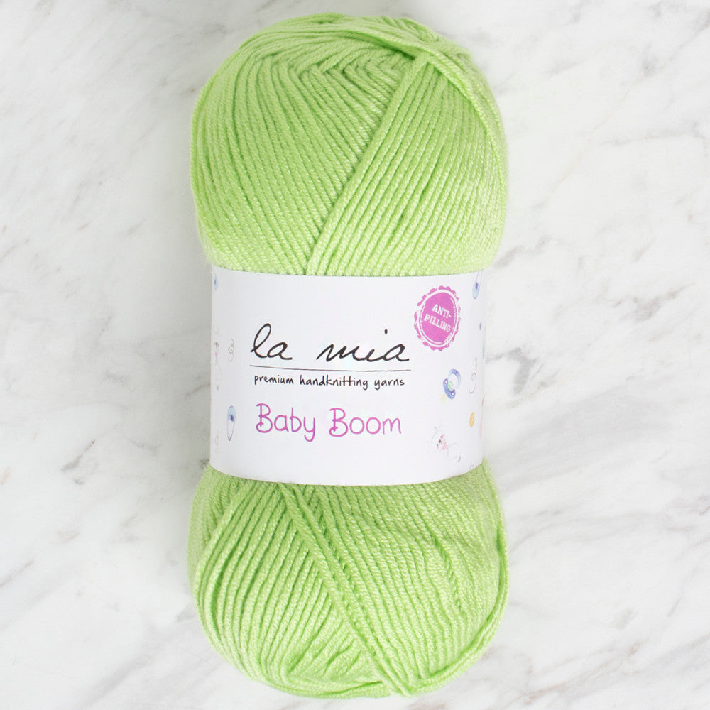 La Mia Baby Boom Yarn, Light Green - 494