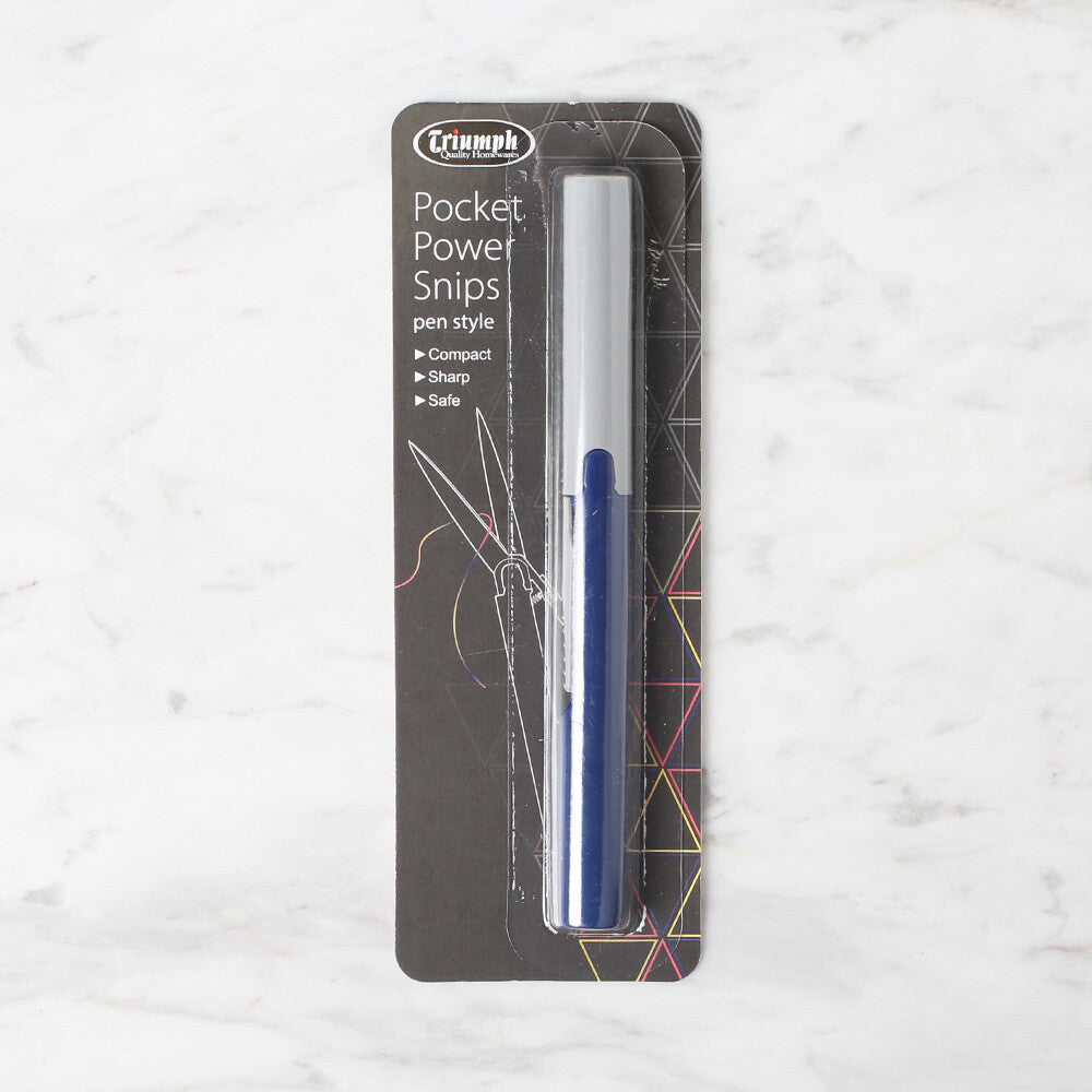 Loren Pocket Power Snips Pen Style, Navy - B4841