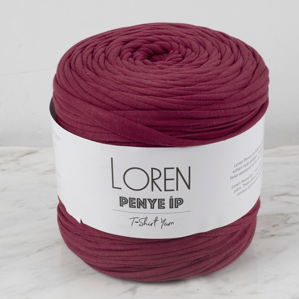 Loren T-Shirt Yarn, Plum - 79