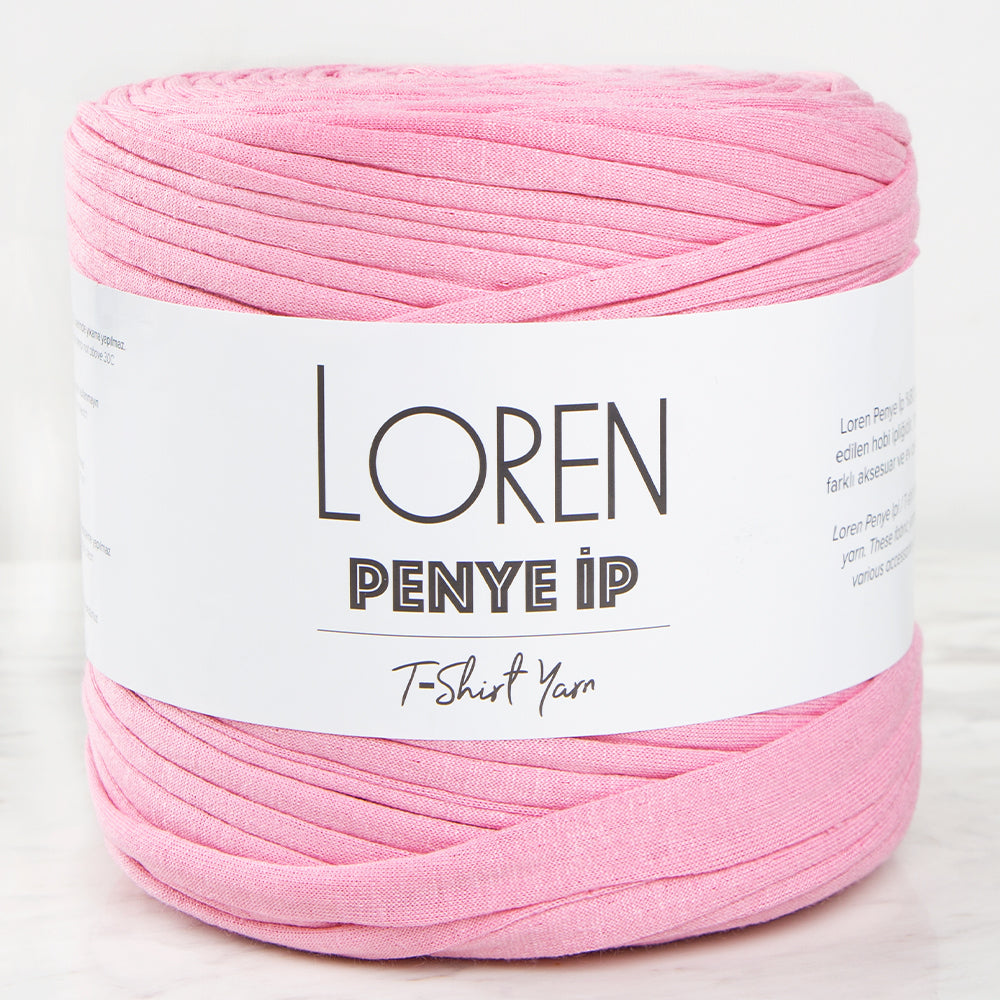 Loren T-Shirt Yarn, Pink - 36