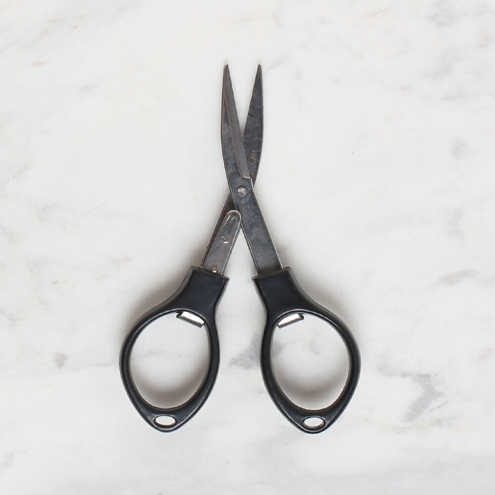 Yabalı Folding Scissors, Black