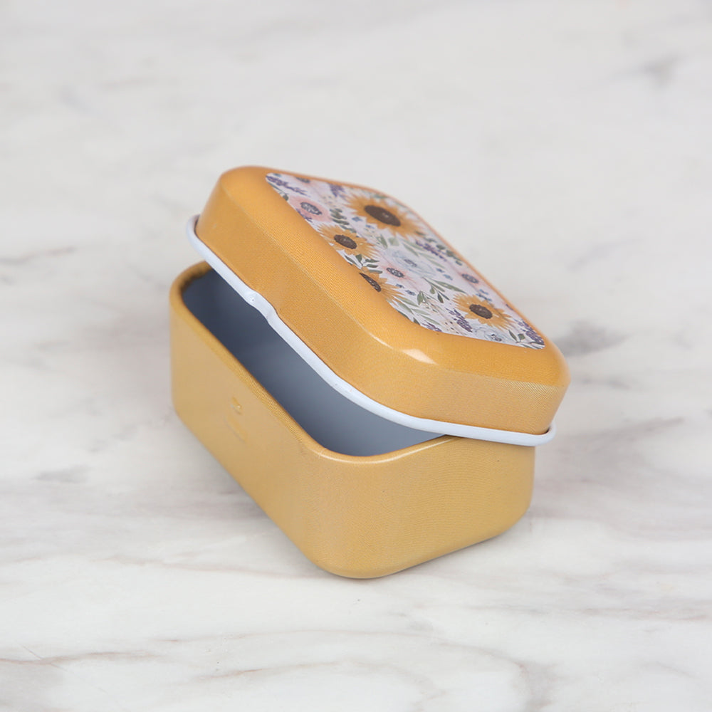 Nas Metal Storage Box - Yellow