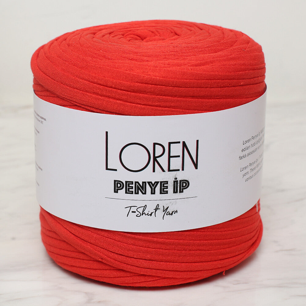 Loren T-Shirt Yarn, Red - 46